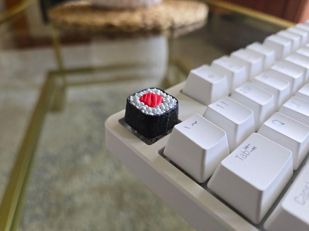 Sushi Keycap - Hand Painted Cute Keycap Designs, Cherry MX