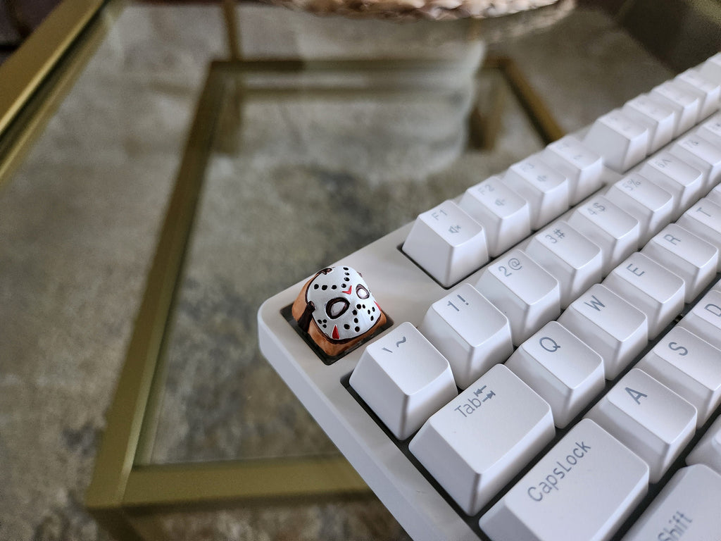 Jason Movie Keycap - Hand Painted Cute Keycap Designs, Cherry MX