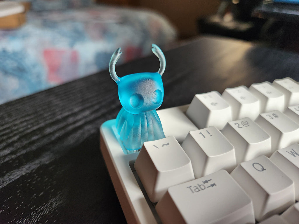 Hollow Knight Keycap - Clear Transparent Cute Keycap Designs, Cherry MX, Multiple Colors