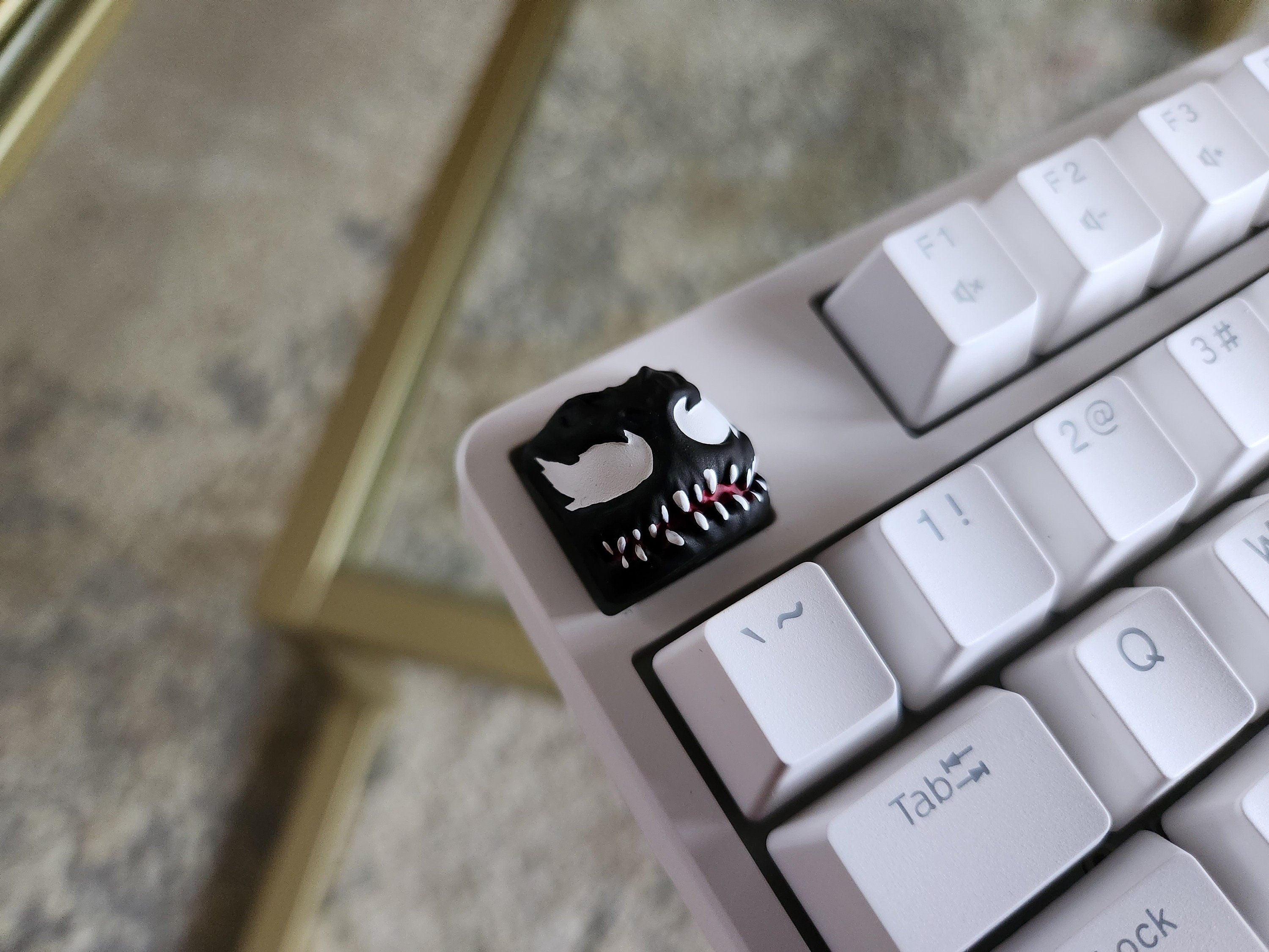 Video Game Keycap - Hand Painted Cute Keycap Designs, Cherry MX