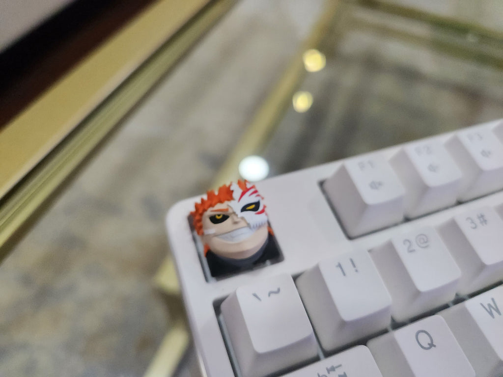 Anime Keycap - Hand Painted, Cute Keycap Designs, Cherry MX
