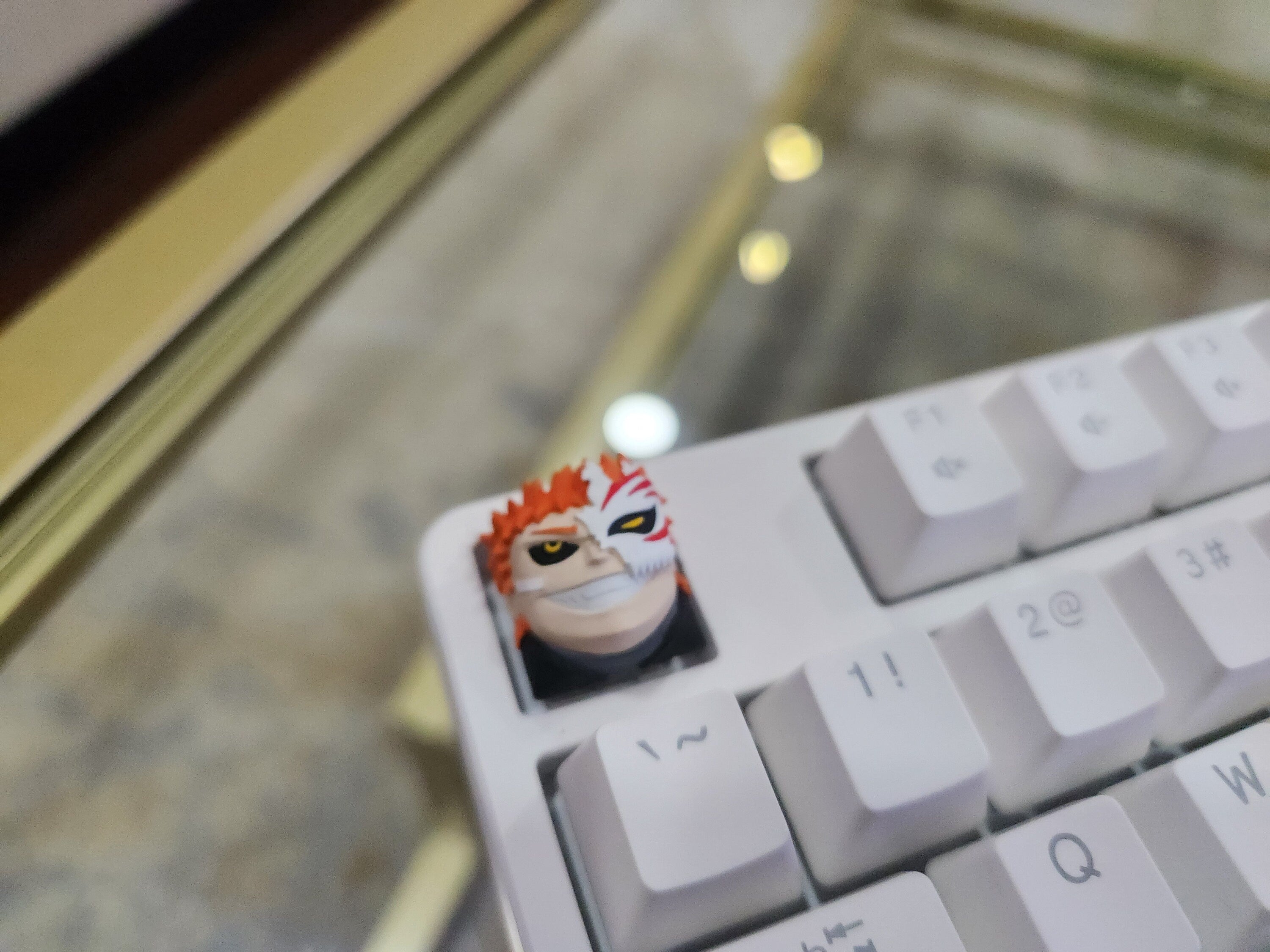 Anime Keycap - Hand Painted, Cute Keycap Designs, Cherry MX