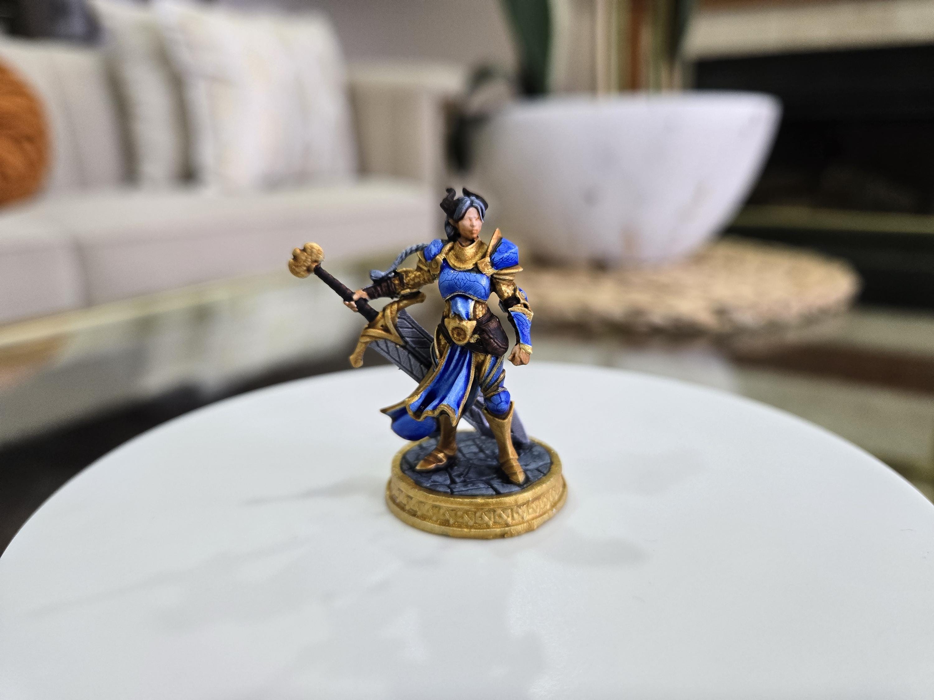 The Duskgate Champion - D&D 5e Character by Witchguild Minis, Digital Character Sheet Included