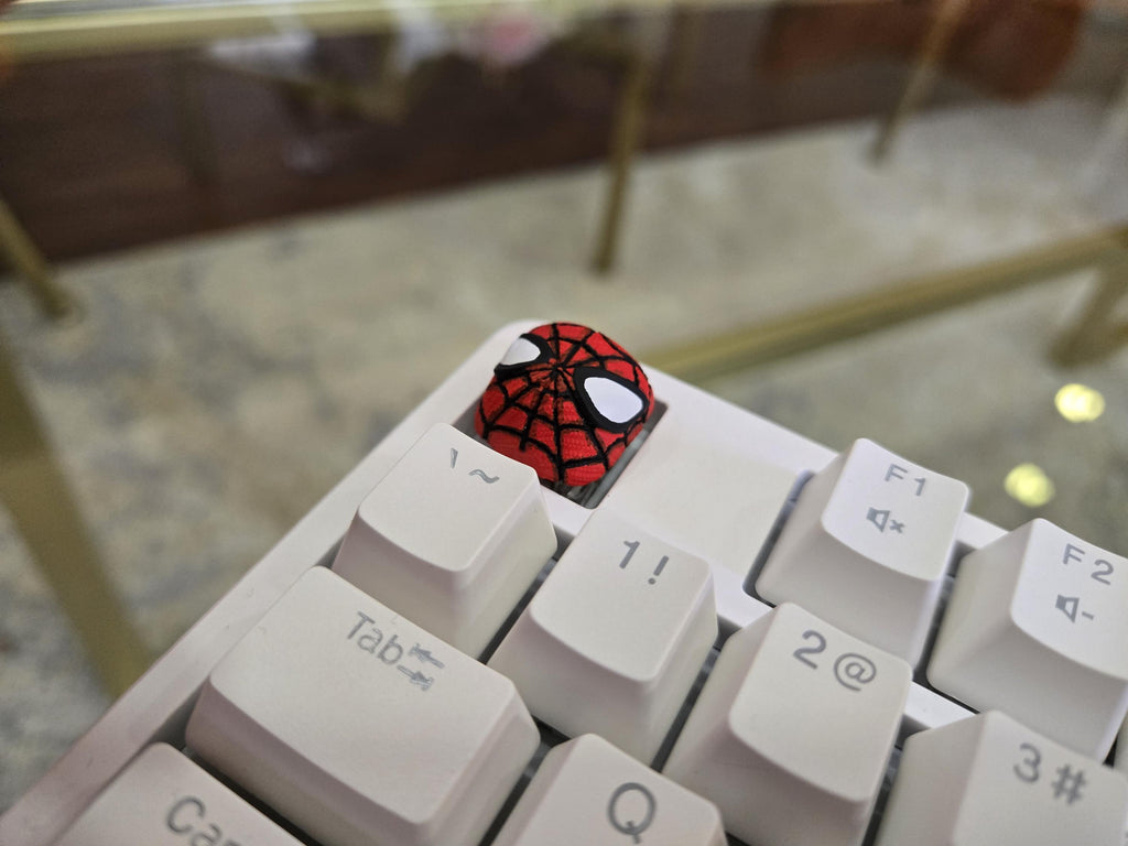 Video Game Spider Keycap - Hand Painted Cute Keycap Designs, Cherry MX