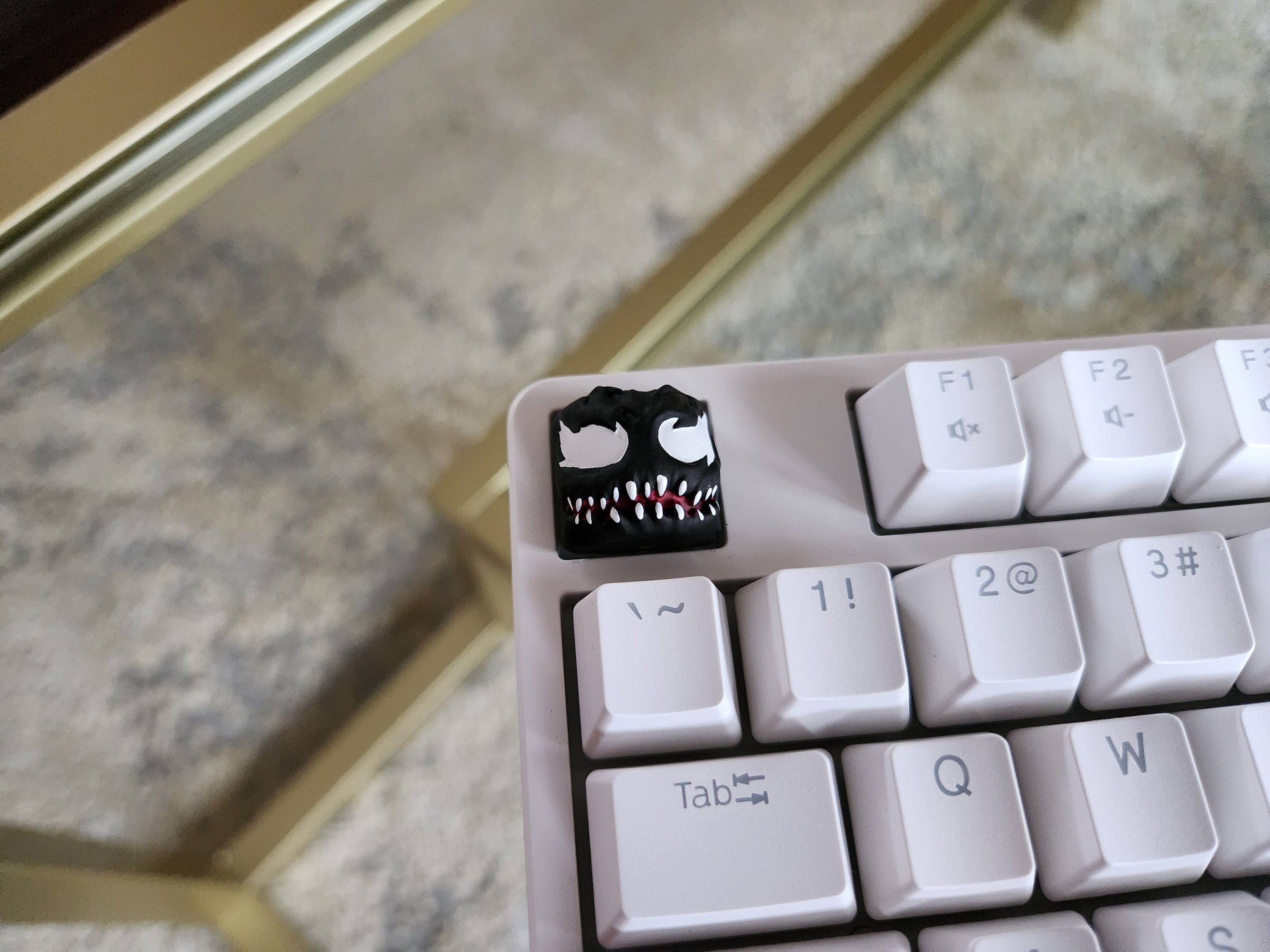 Video Game Keycap - Hand Painted Cute Keycap Designs, Cherry MX