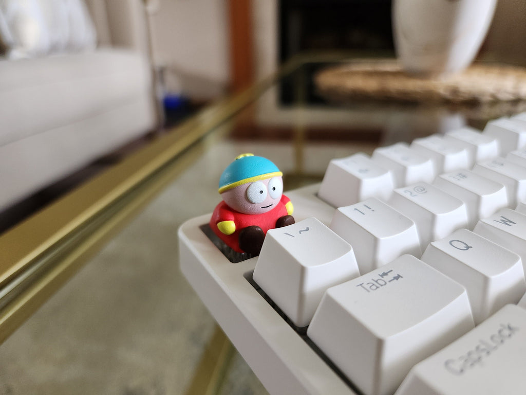 Cartoon Eric Keycap - Hand Painted Cute Keycap Designs, Cherry MX