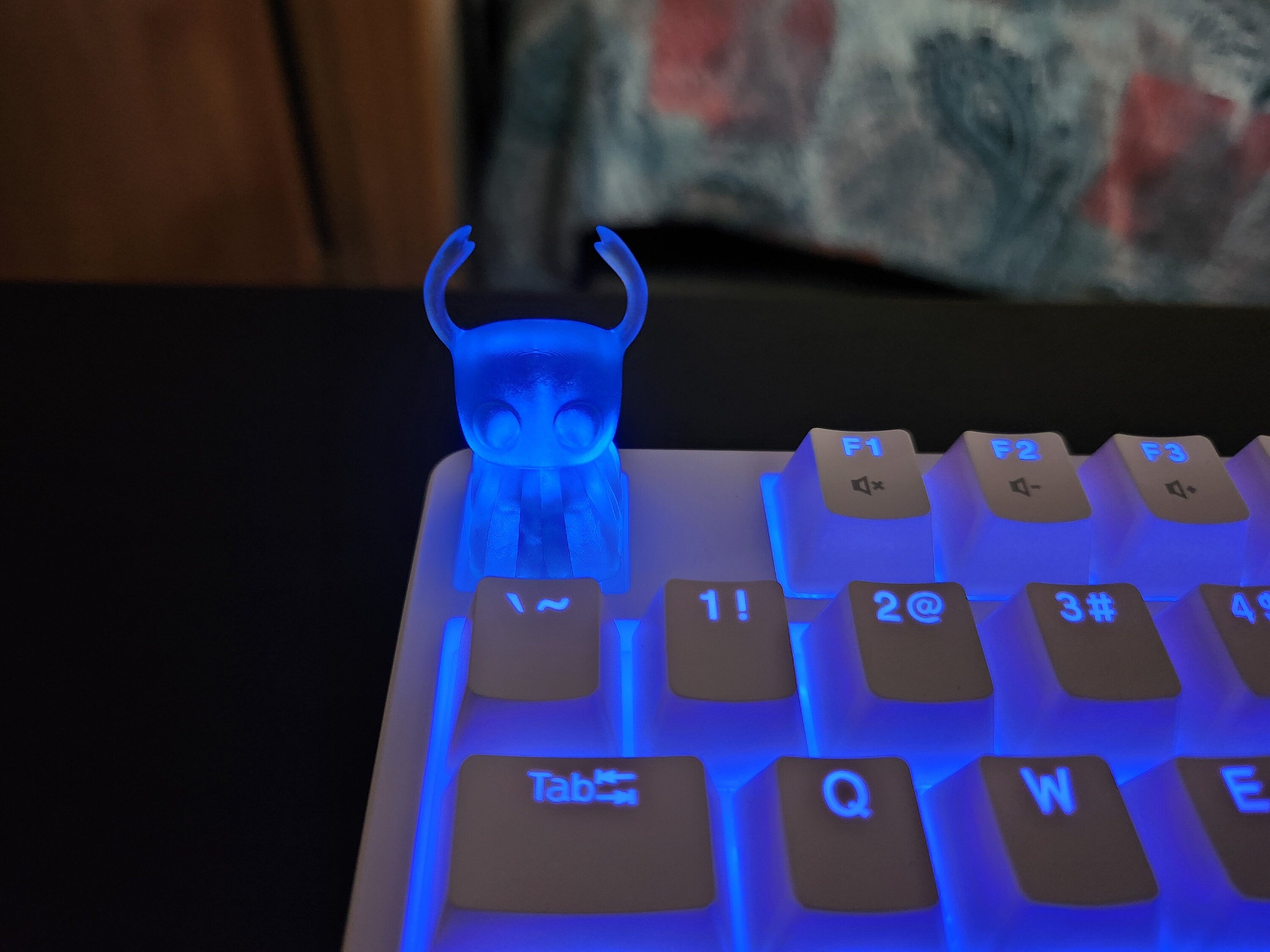 Hollow Knight Keycap - Clear Transparent Cute Keycap Designs, Cherry MX, Multiple Colors