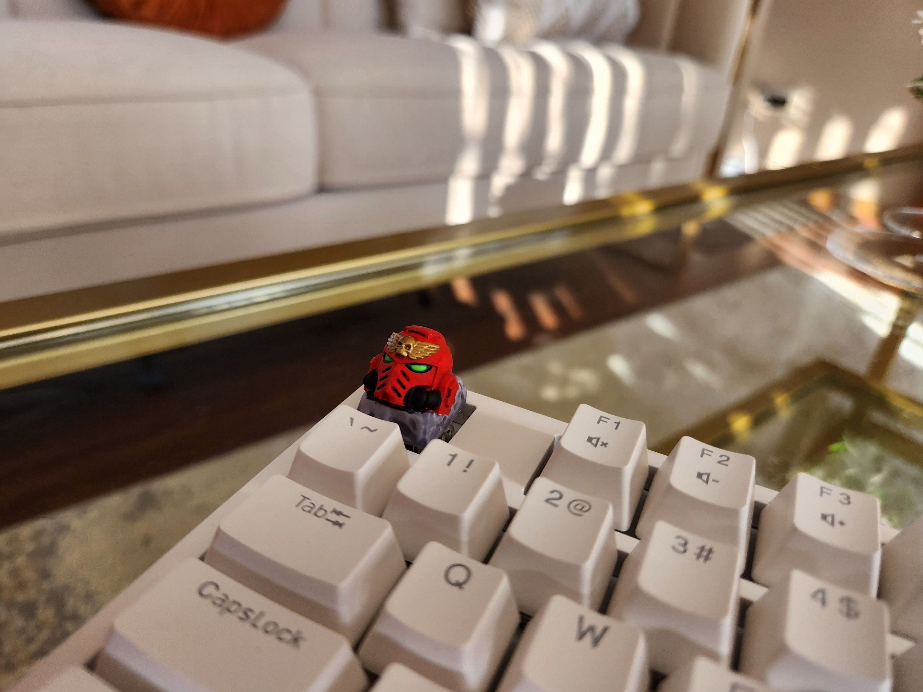 Marine Keycap - Hand Painted Cute Keycap Designs, Cherry MX