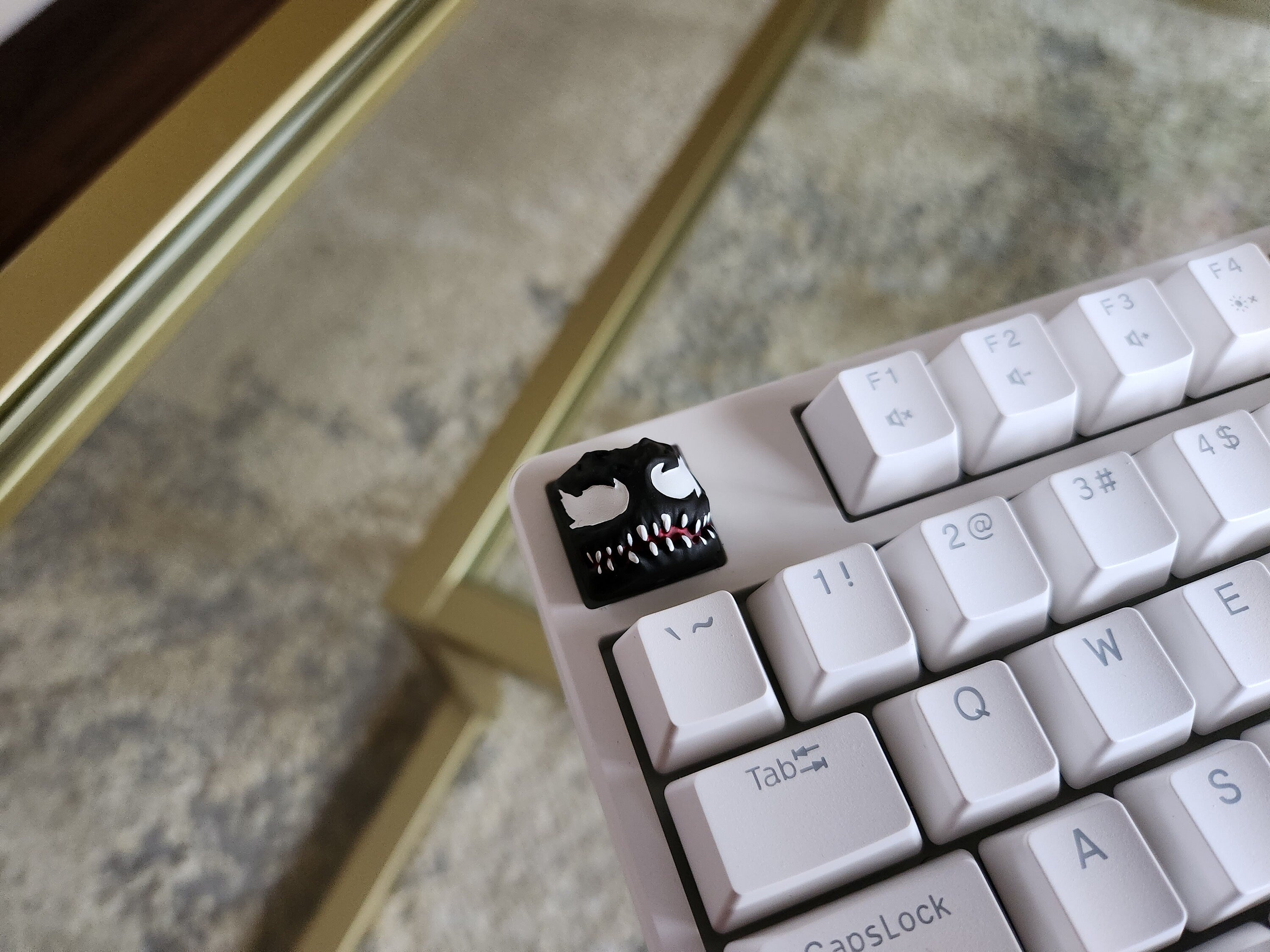 Video Game Keycap - Hand Painted Cute Keycap Designs, Cherry MX