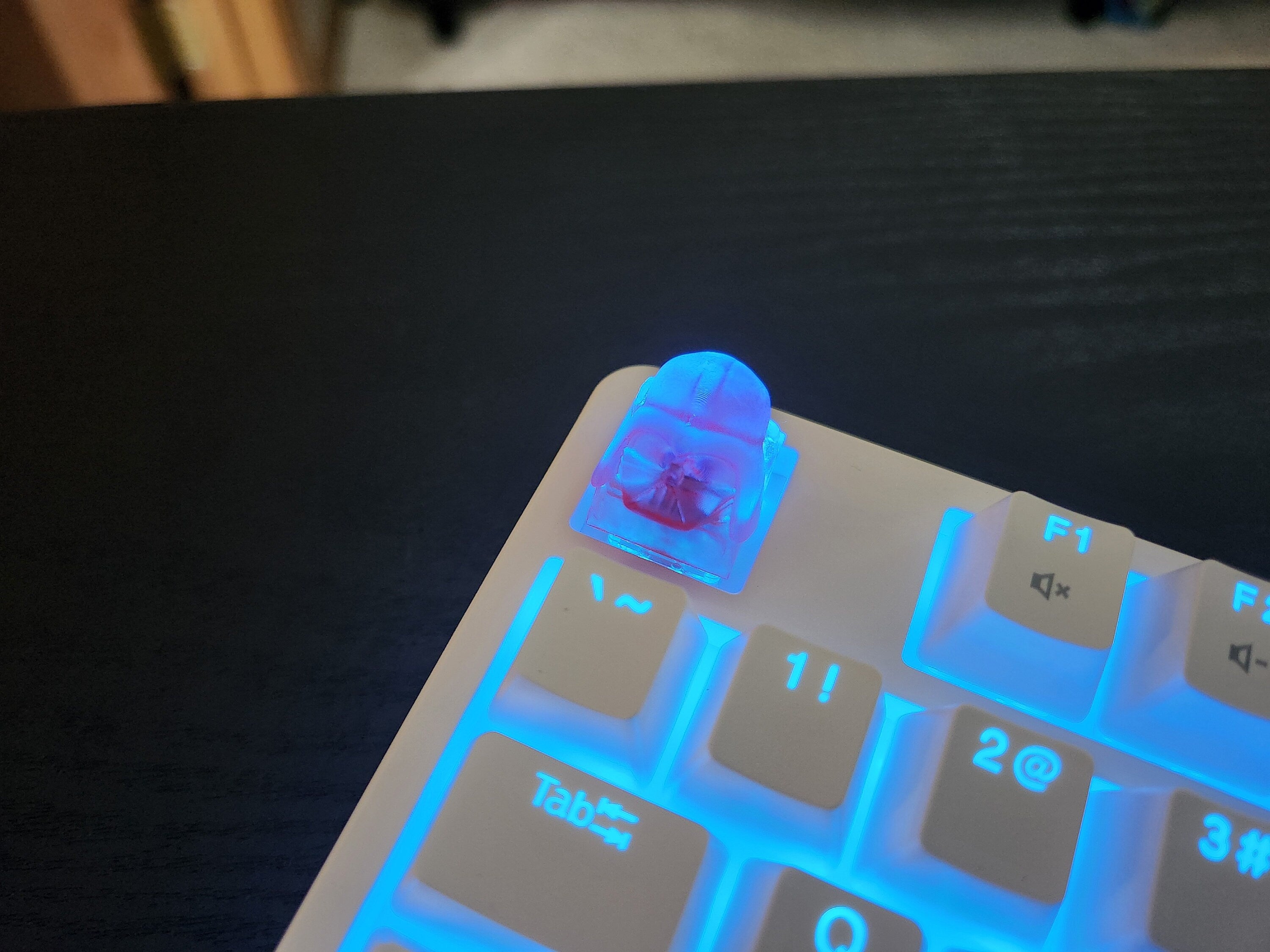 Video Game Keycap - Clear Transparent Cute Keycap Designs, Cherry MX, Multiple Colors