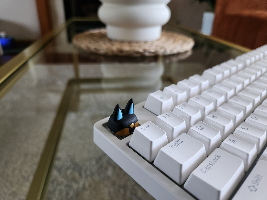 Palworld Anubis Video Game Keycap - Hand Painted Cute Keycap Designs, Cherry MX