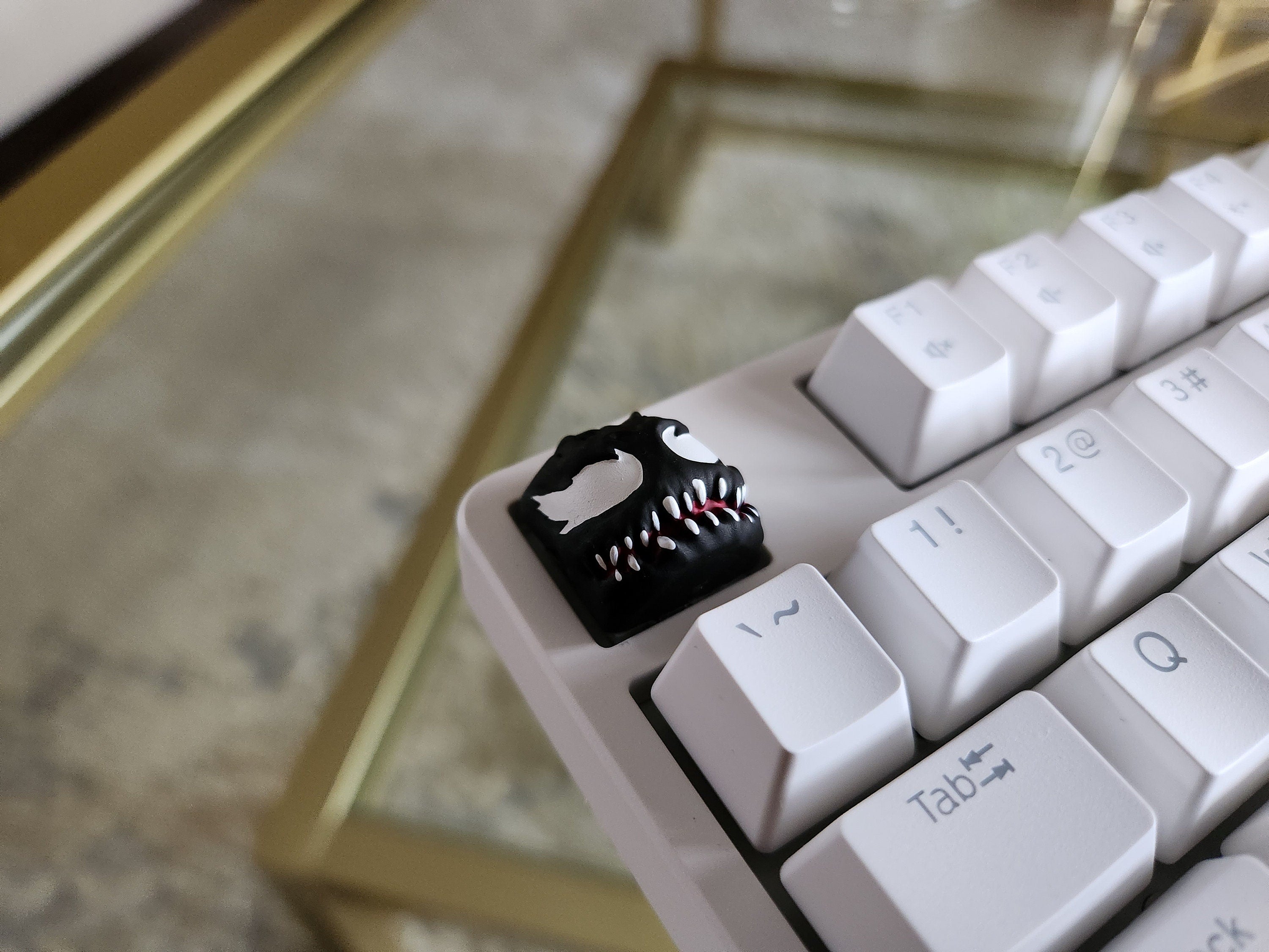 Video Game Keycap - Hand Painted Cute Keycap Designs, Cherry MX