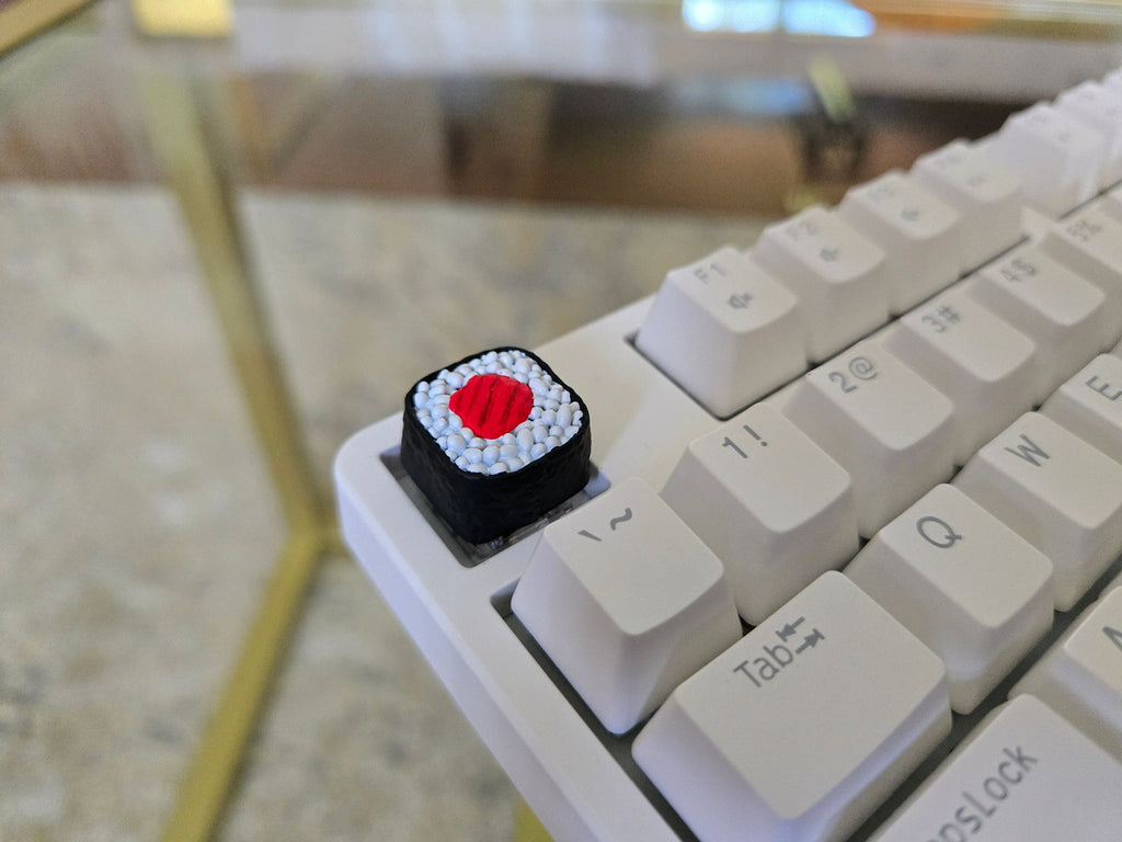 Sushi Keycap - Hand Painted Cute Keycap Designs, Cherry MX