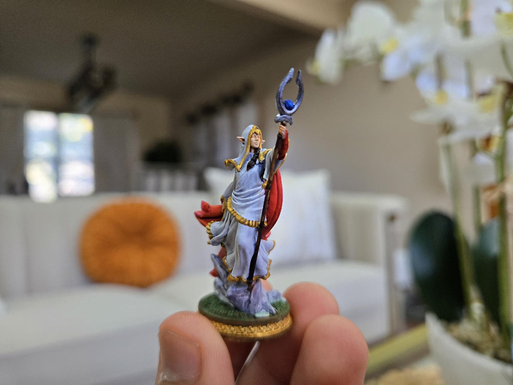 Iris the Luminary - D&D 5e Character by Witchguild Minis, Digital Character Sheet Included