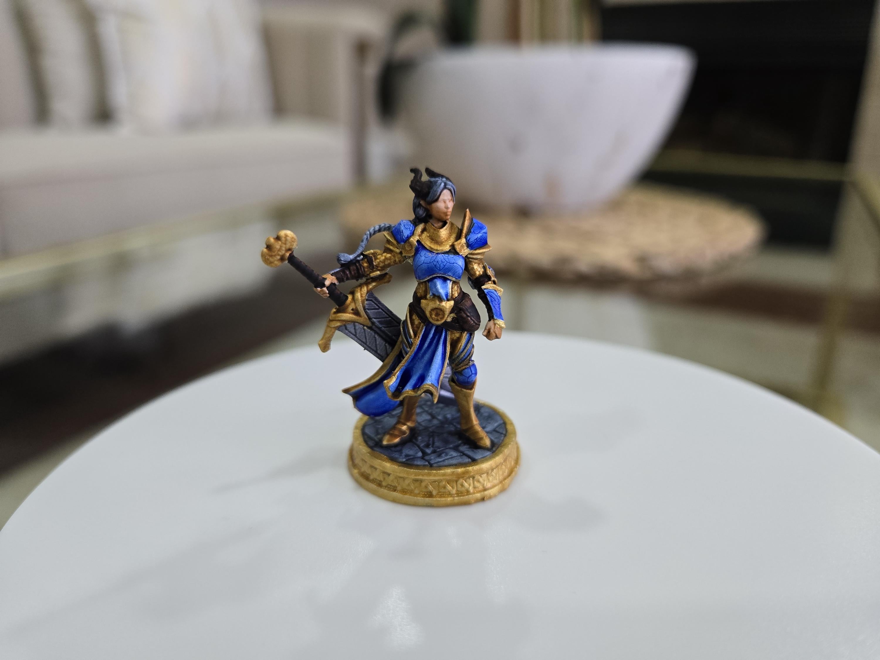 The Duskgate Champion - D&D 5e Character by Witchguild Minis, Digital Character Sheet Included