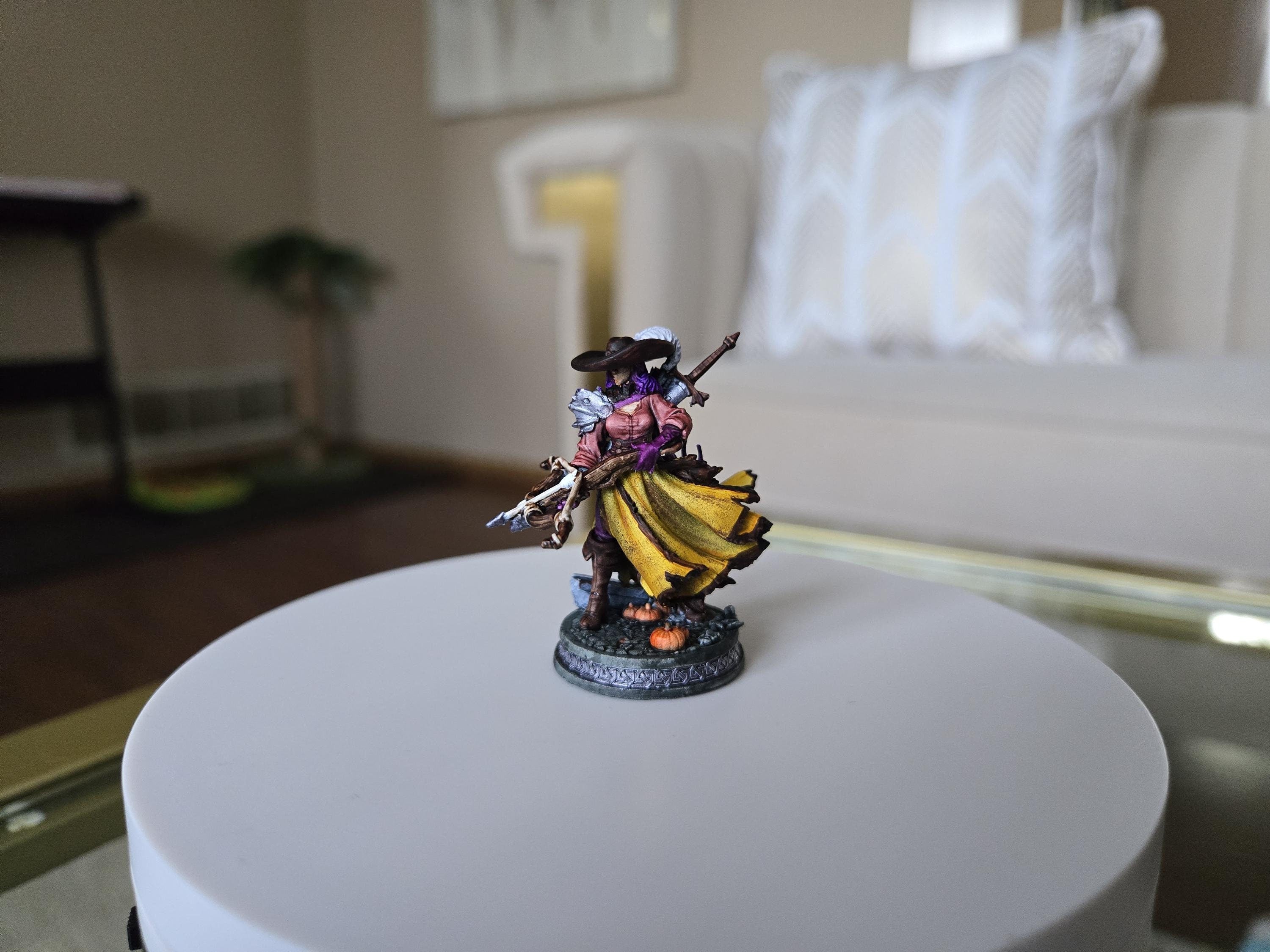 Demon Hunter Mara - D&D 5e Character by Witchguild Minis, Digital Character Sheet Included