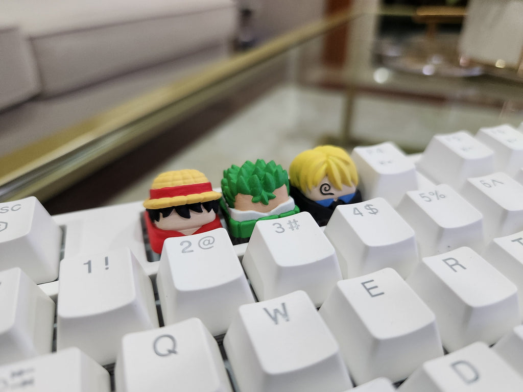 Anime Keycap - Hand Painted, Cute Keycap Designs, Cherry MX, Hiko3D