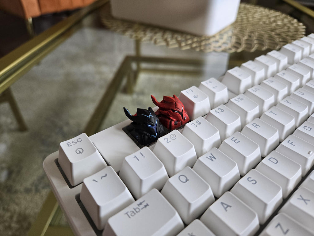 Igris Anime Keycap - Hand Painted, Cute Keycap Designs, Cherry MX