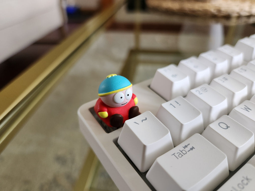 Cartoon Eric Keycap - Hand Painted Cute Keycap Designs, Cherry MX