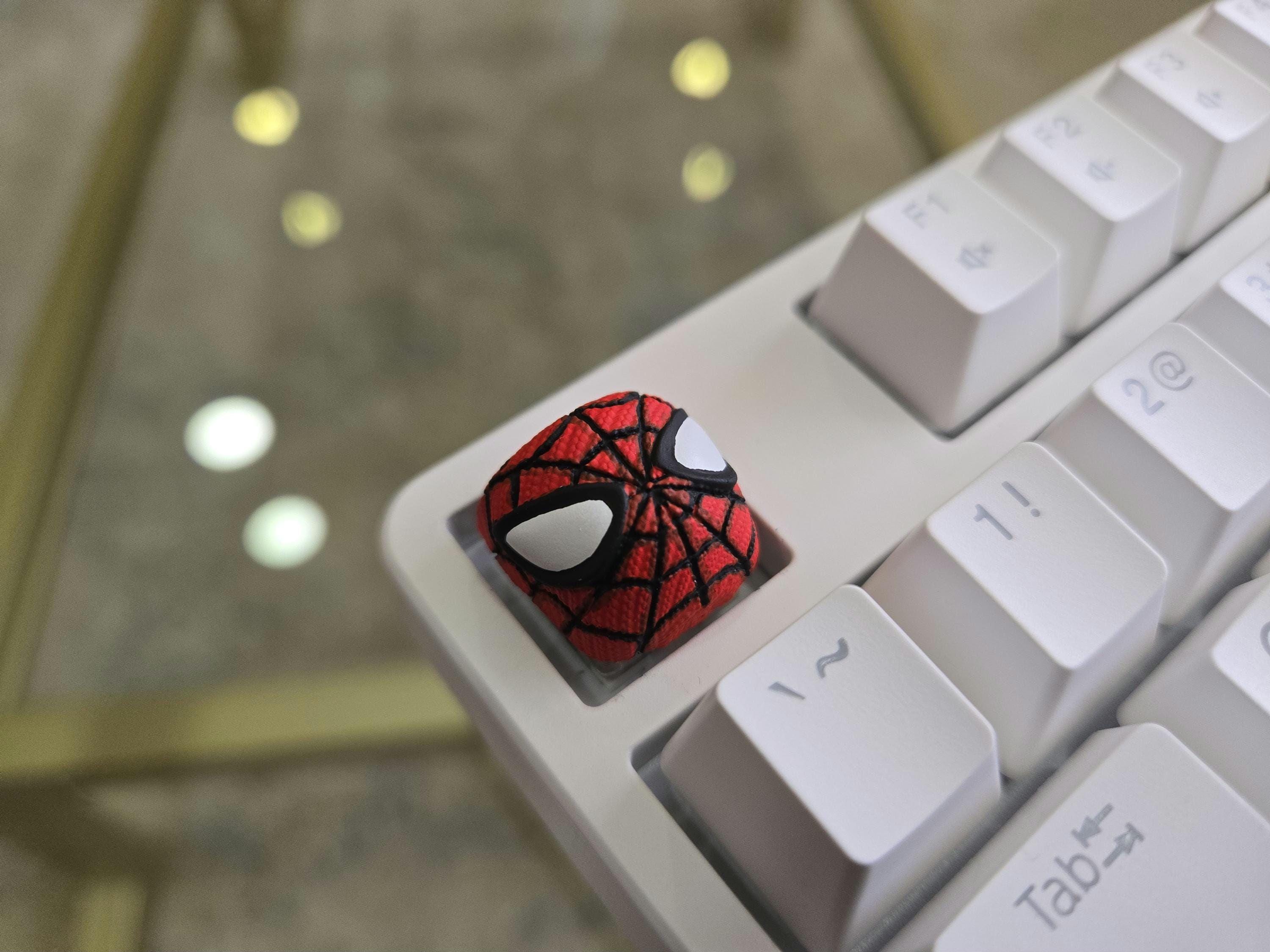 Video Game Spider Keycap - Hand Painted Cute Keycap Designs, Cherry MX