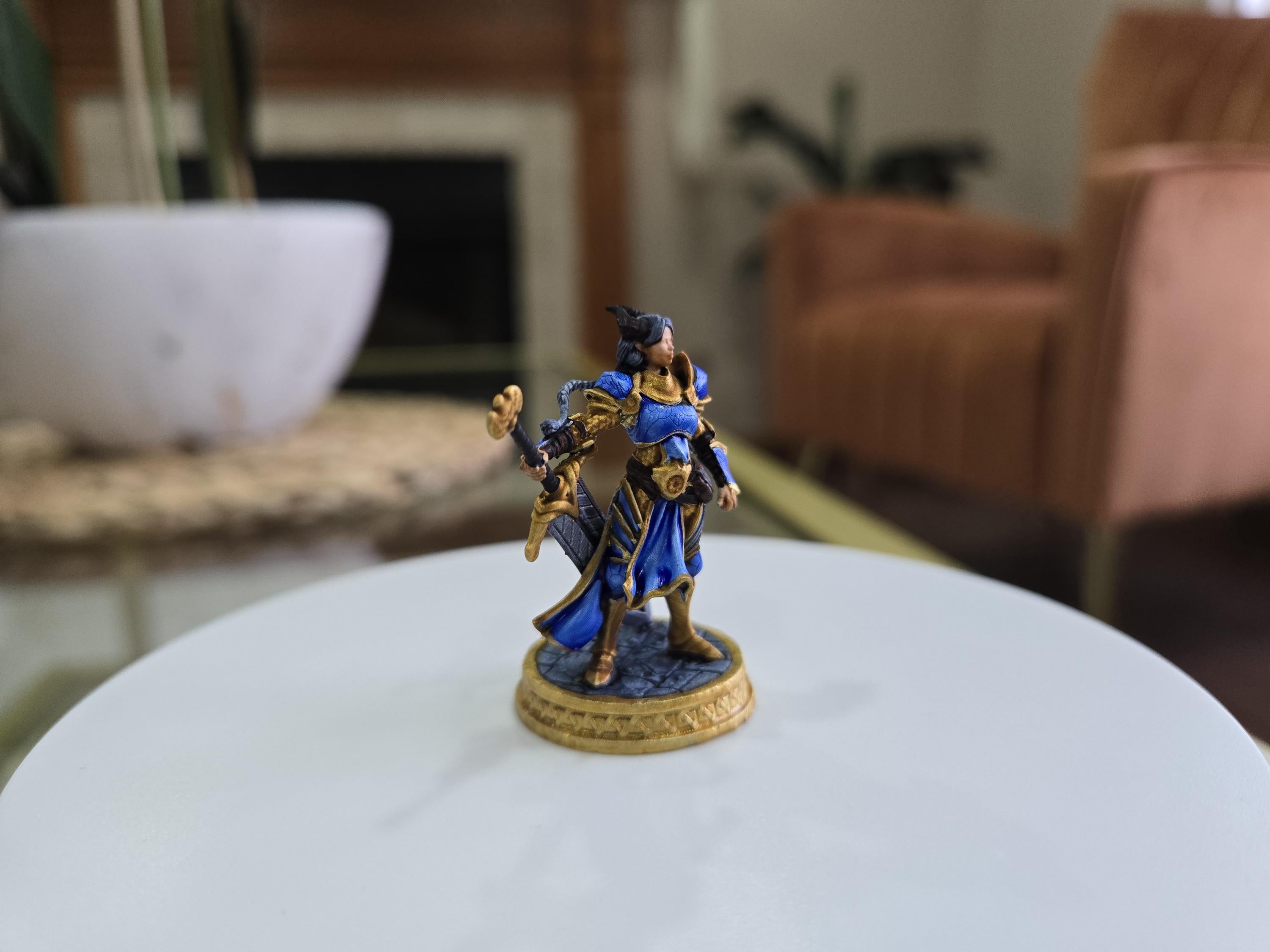 The Duskgate Champion - D&D 5e Character by Witchguild Minis, Digital Character Sheet Included