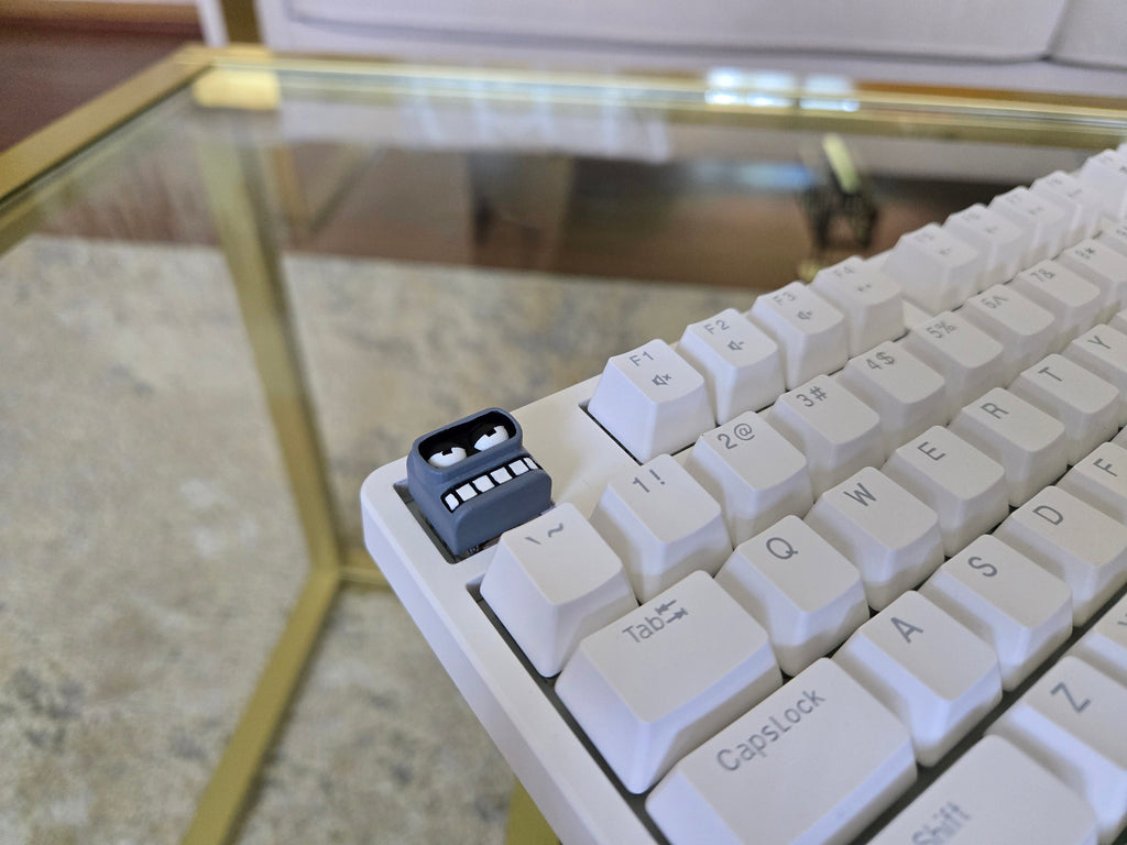 Cartoon Bender Keycap - Hand Painted Cute Keycap Designs, Cherry MX