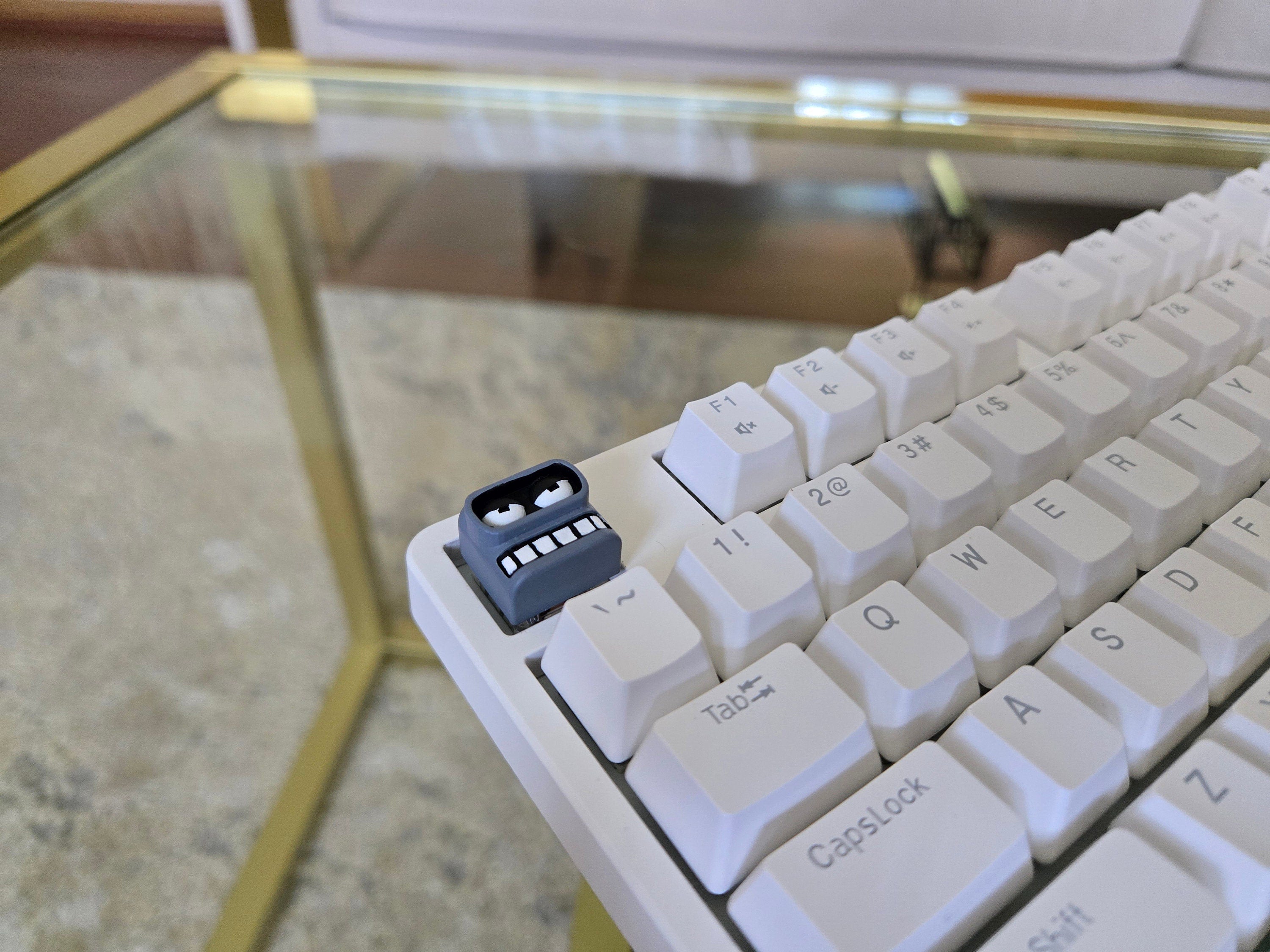 Cartoon Bender Keycap - Hand Painted Cute Keycap Designs, Cherry MX