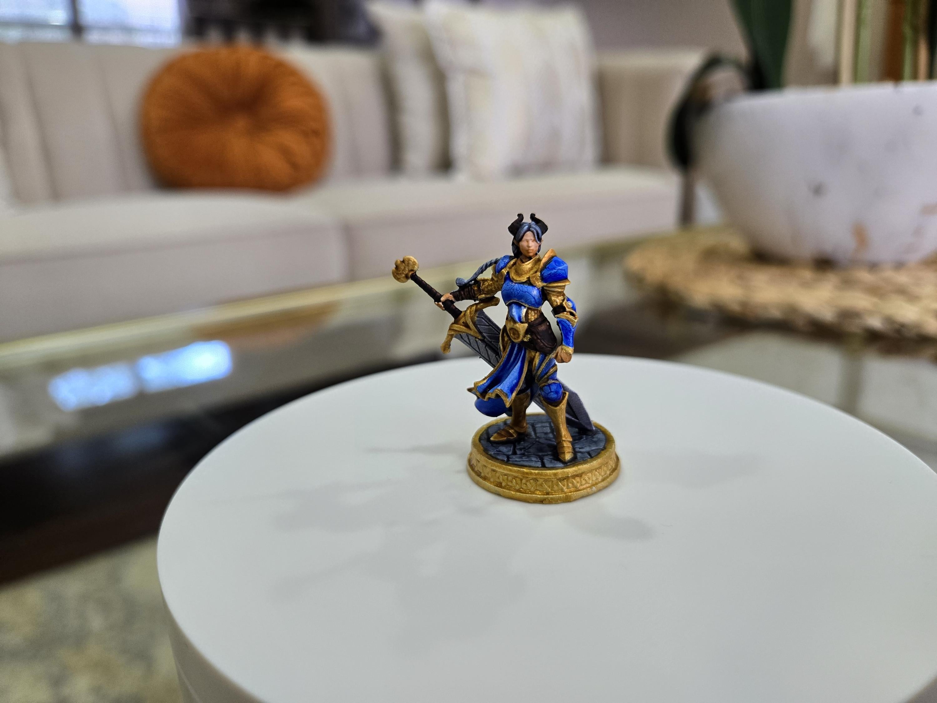 The Duskgate Champion - D&D 5e Character by Witchguild Minis, Digital Character Sheet Included