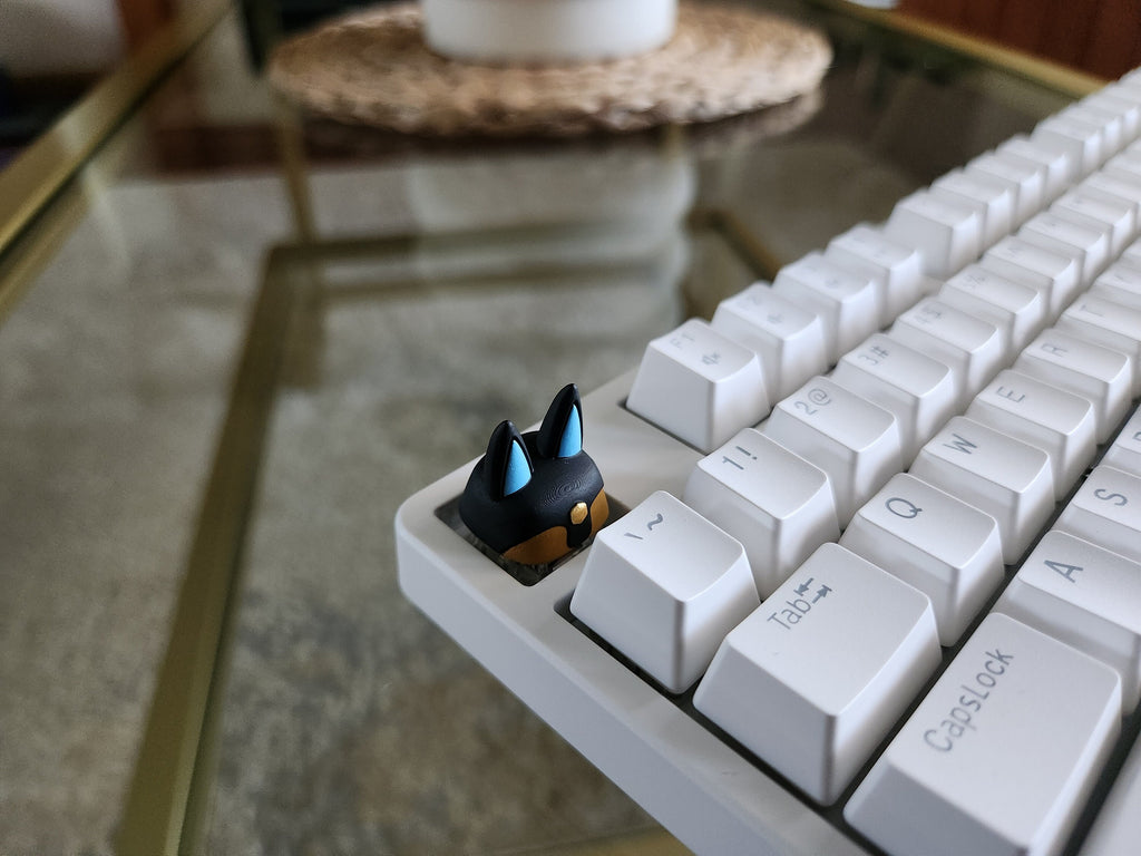 Palworld Anubis Video Game Keycap - Hand Painted Cute Keycap Designs, Cherry MX