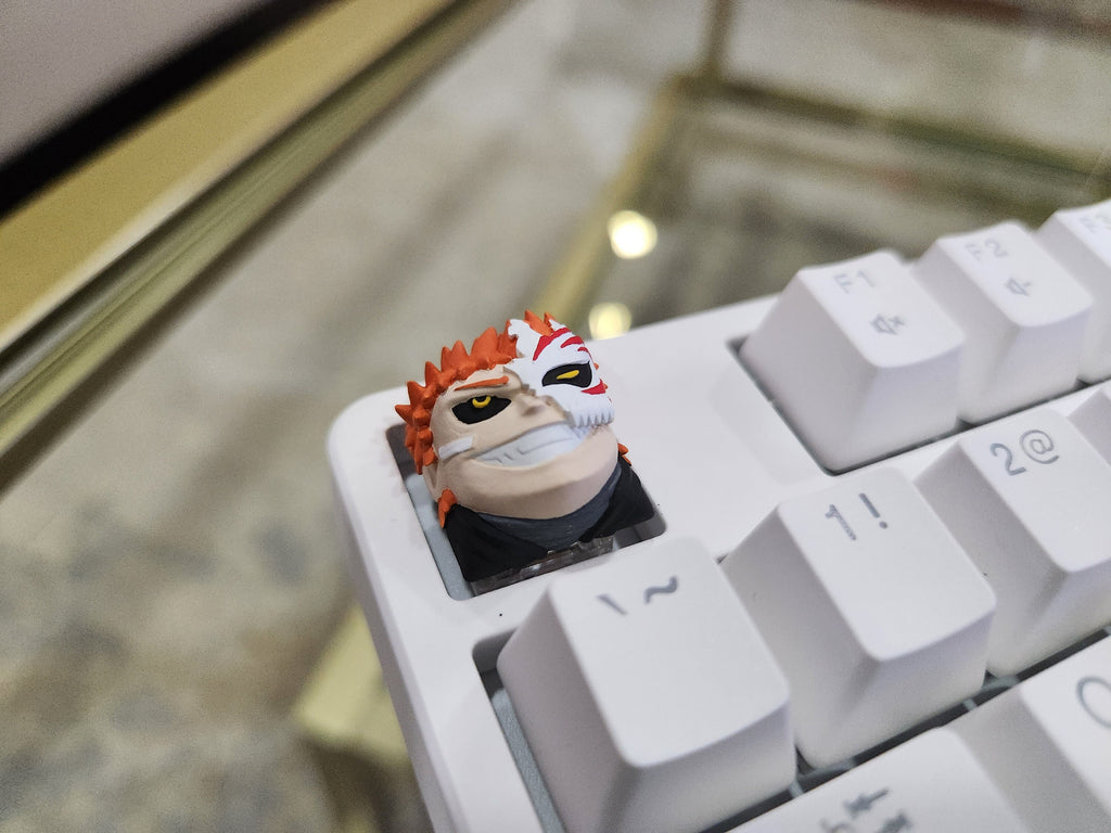 Anime Keycap - Hand Painted, Cute Keycap Designs, Cherry MX